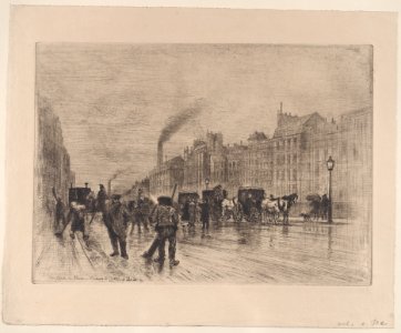 Winter Morning on the Quays Met DP888927