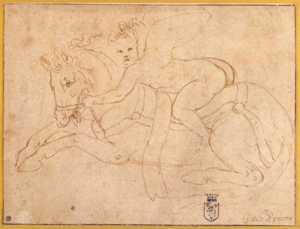 Winged Infant Riding a Crouching Horse MET 2008.178.2