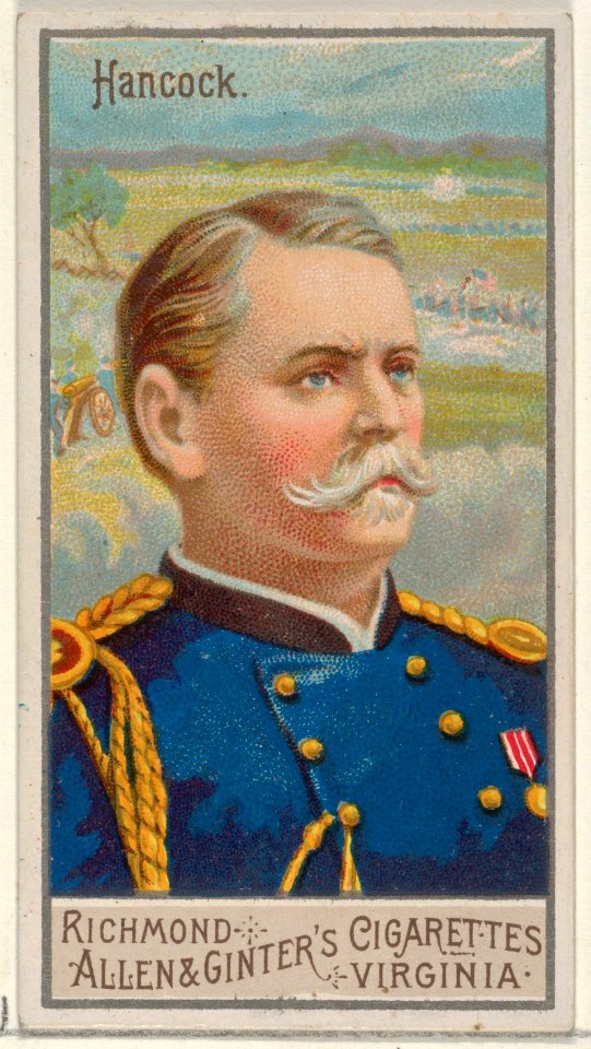Winfield Scott Hancock, from the Great Generals series (N15) for Allen & Ginter Cigarettes Brands MET DP834775