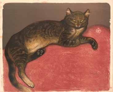 Winter- Cat on a Cushion MET DP242969