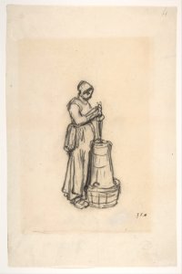 Woman with a Churn MET DP807623