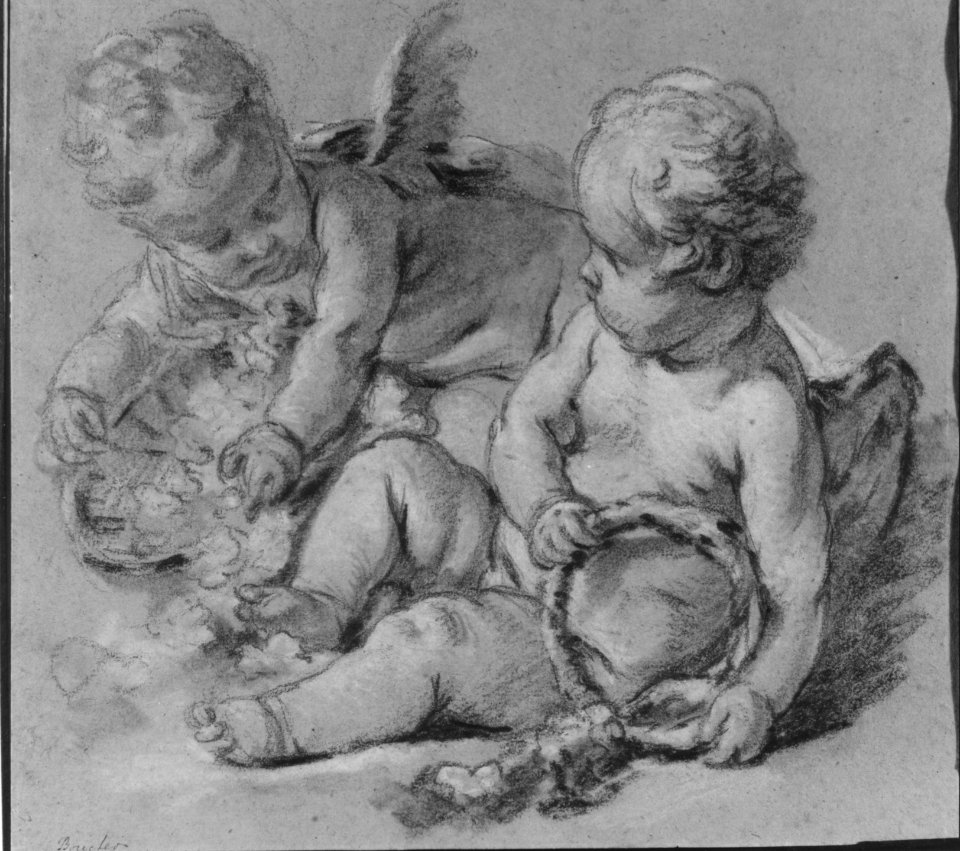 Winged Putti with Flowers MET 172063