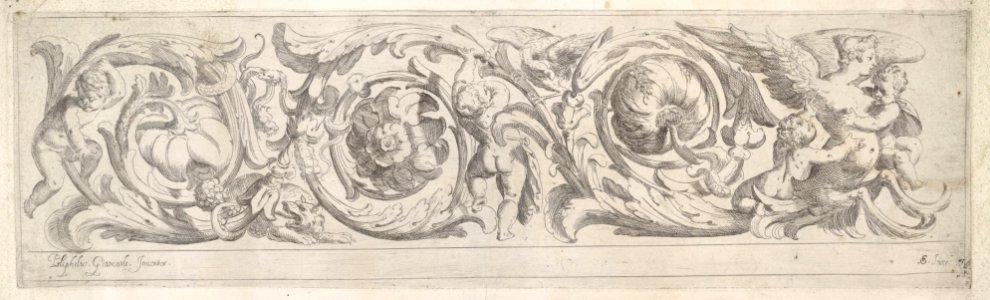 Disegni Varij di Polifilo Zancarli (Friezes) MET DP833113