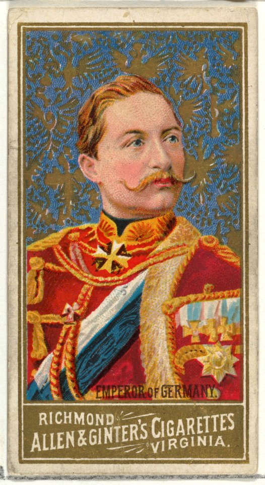 Emperor of Germany, from World's Sovereigns series (N34) for Allen & Ginter Cigarettes MET DP838691