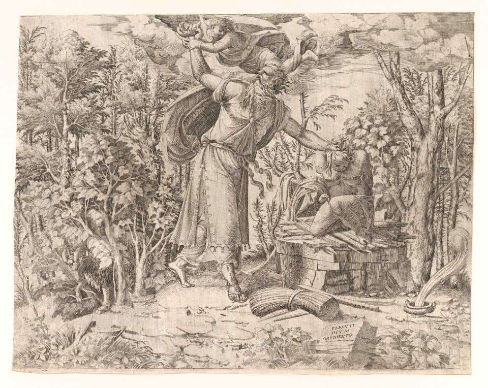 Abraham Sacrificing Isaac MET DP856882