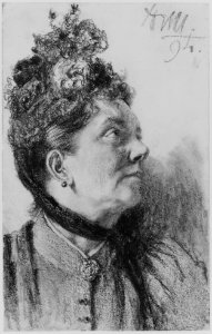 Woman with a Crushed Velvet Hat MET 264425