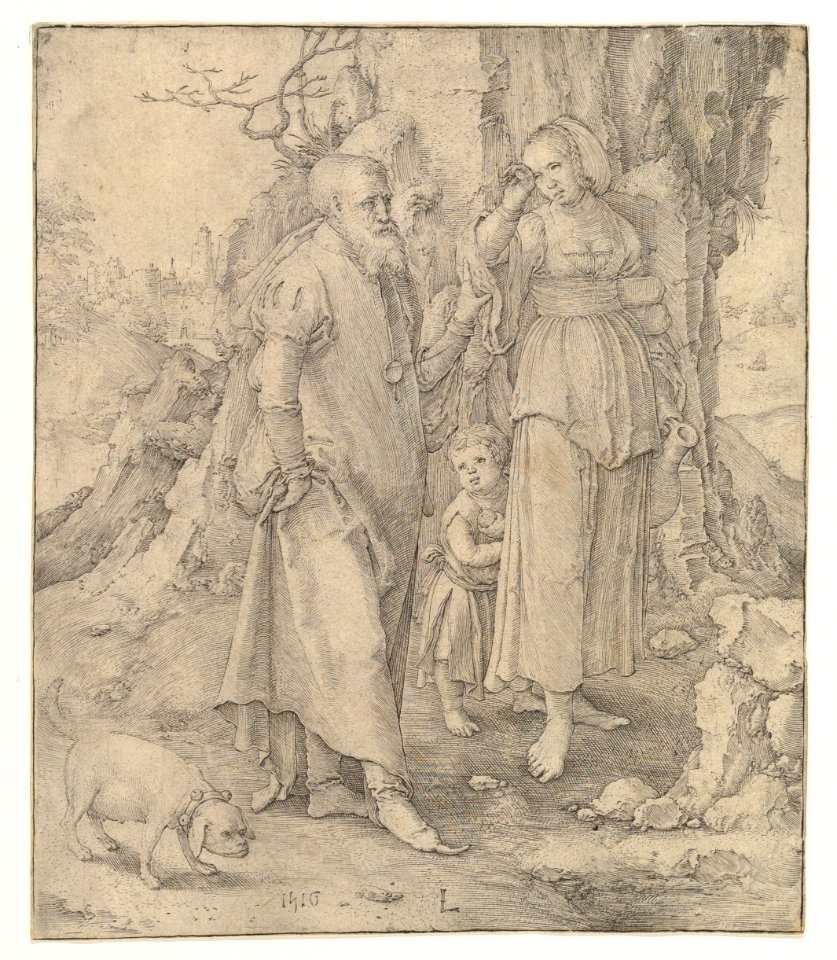 Abraham Sending Away Hagar MET DP818815