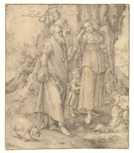 Abraham Sending Away Hagar MET DP818815