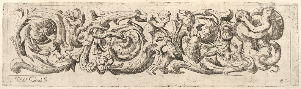 Disegni Varij di Polifilo Zancarli (Friezes) MET DP833114