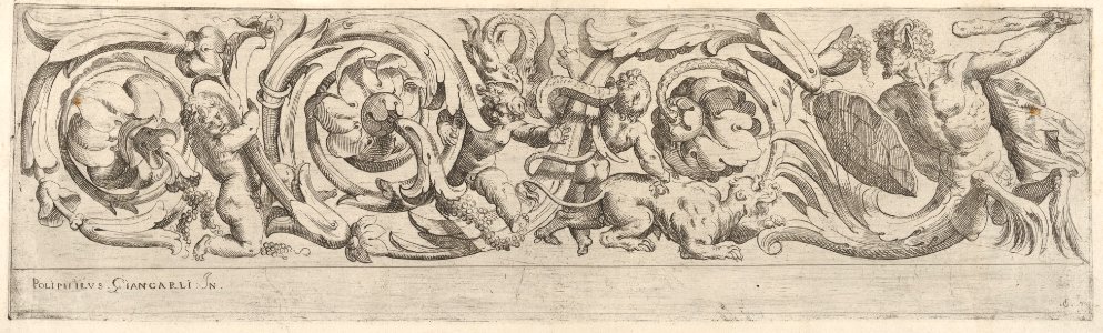 Disegni Varij di Polifilo Zancarli (Friezes) MET DP833110