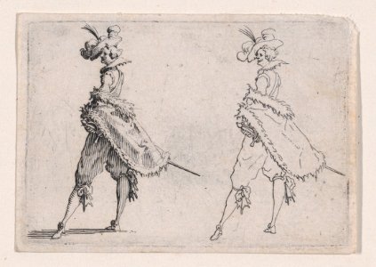 Le Gentilhomme au Manteau Posé sur la Hanche (Gentleman with his Mantle on his Hip), from Les Caprices Series A, The Florence Set MET DP874419