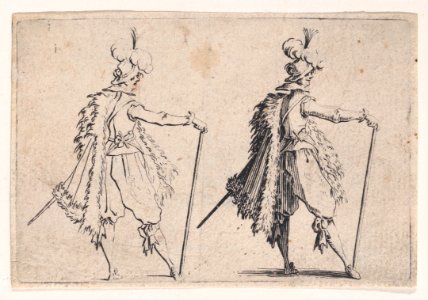 Le Gentilhomme a la Grande Canne (The Gentleman with a Large Cane) Met DP890434