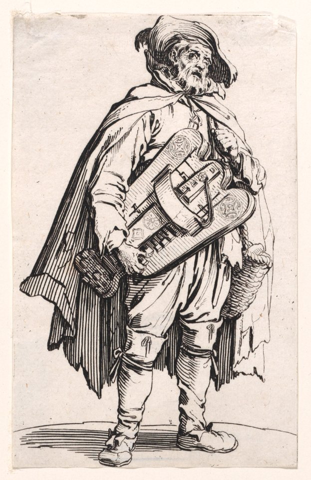 Le Joueur de Vielle (The Hurdy-Gurdy Player) Met DP890634