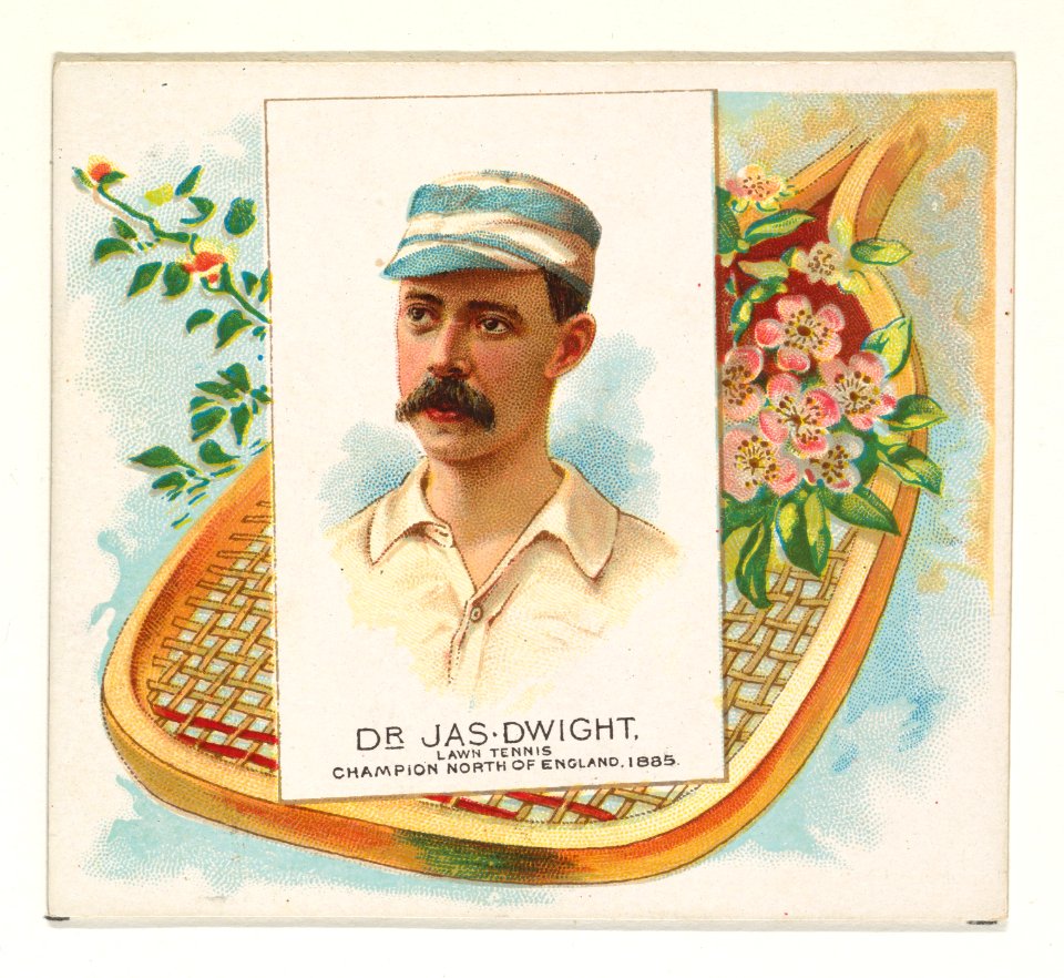 Dr. James Dwight, Lawn Tennis Champion North of England of 1885, from World's Champions, Second Series (N43) for Allen & Ginter Cigarettes MET DP839305