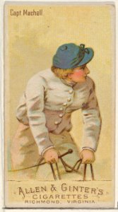 Captain Machell, from the Racing Colors of the World series (N22a) for Allen & Ginter Cigarettes MET DP835191