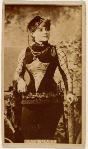 Kate Uart, from the Actresses series (N245) issued by Kinney Brothers to promote Sweet Caporal Cigarettes MET DP859743