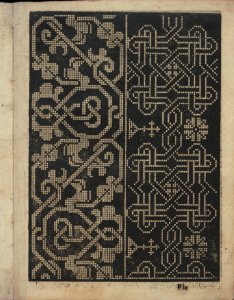 Libbretto nouellamete composto per maestro Domenico da Sera...lauorare di ogni sorte di punti, page 6 (recto) MET DP351289