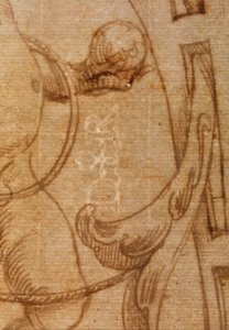 Fragment of a Grotesque Decoration with a Term and Putto MET DP275609
