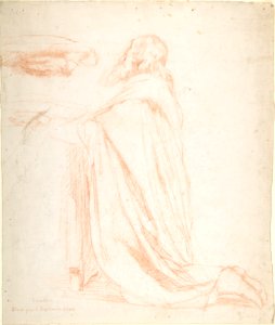 Kneeling Prelate Holding a Cushion MET DP807110