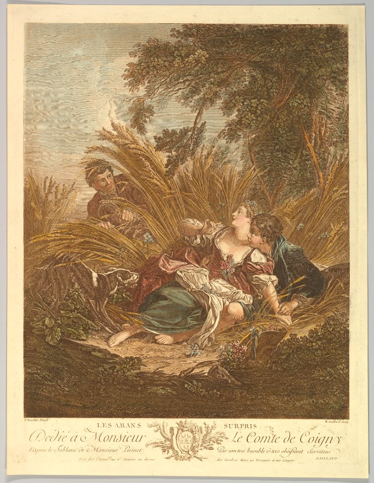 Les Amans Surpris (The Surprised Lovers) MET DP826795