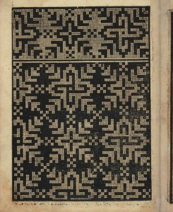 Libbretto nouellamete composto per maestro Domenico da Sera...lauorare di ogni sorte di punti, page 19 (verso) MET DP351316