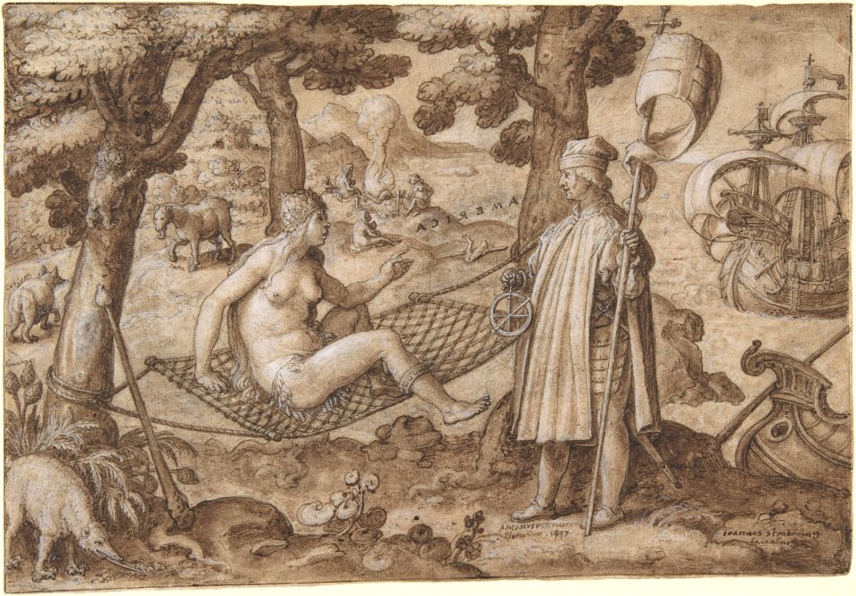 Discovery of America- Vespucci Landing in America MET DP801479