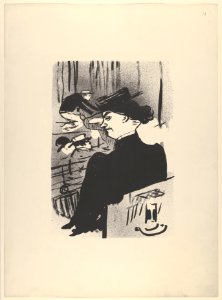 A Spectator (from Le Café Concert) MET DP835479