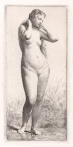 Jeune Femme au Bain Met DP888839
