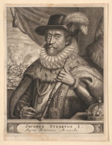 Jacobus Stuartus I. Magnæ Britanniæ Monarcha (James I, King of England) MET DP873603
