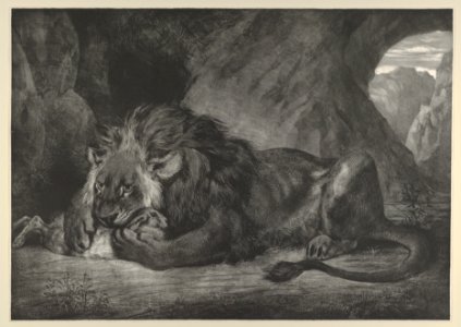 Lion of the Atlas Mountains MET DP852113