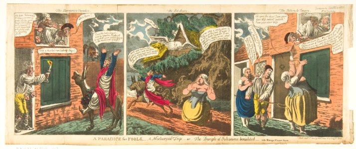 A Paradice -sic- for Fools–A Nocturnal Trip–or–The Disciple of Johanna benighted–vided Scourge No. XXXVI, page 510 MET DP818473