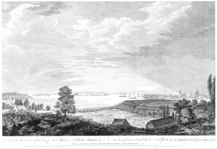A South West View of the City of New York, in North America MET MM56257