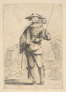 A Man Holding a Crop MET DP818072