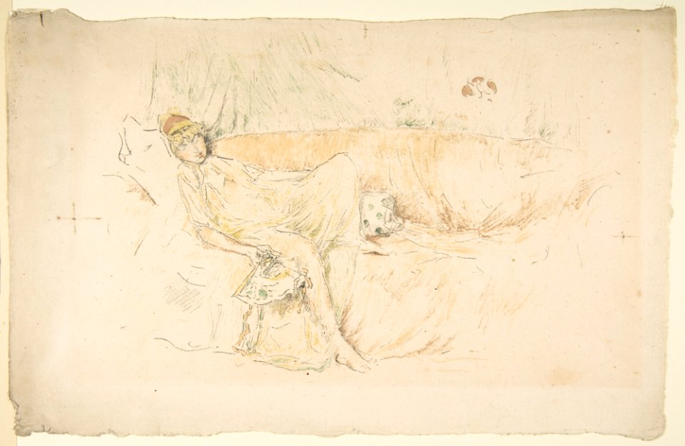 Draped Figure Reclining MET DP814199