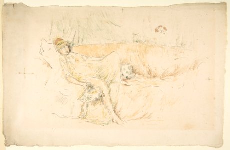 Draped Figure Reclining MET DP814199