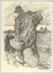 A la sortie de Reims, from Les Evacués MET DP842921