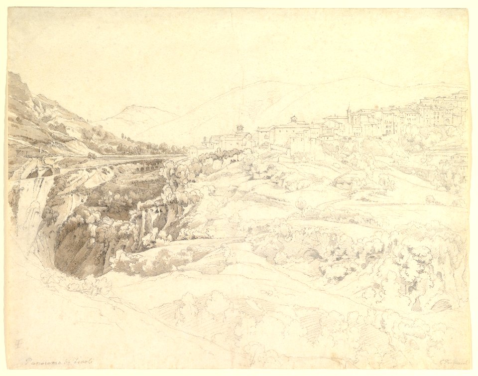 Landscape Near Tivoli MET DP819625