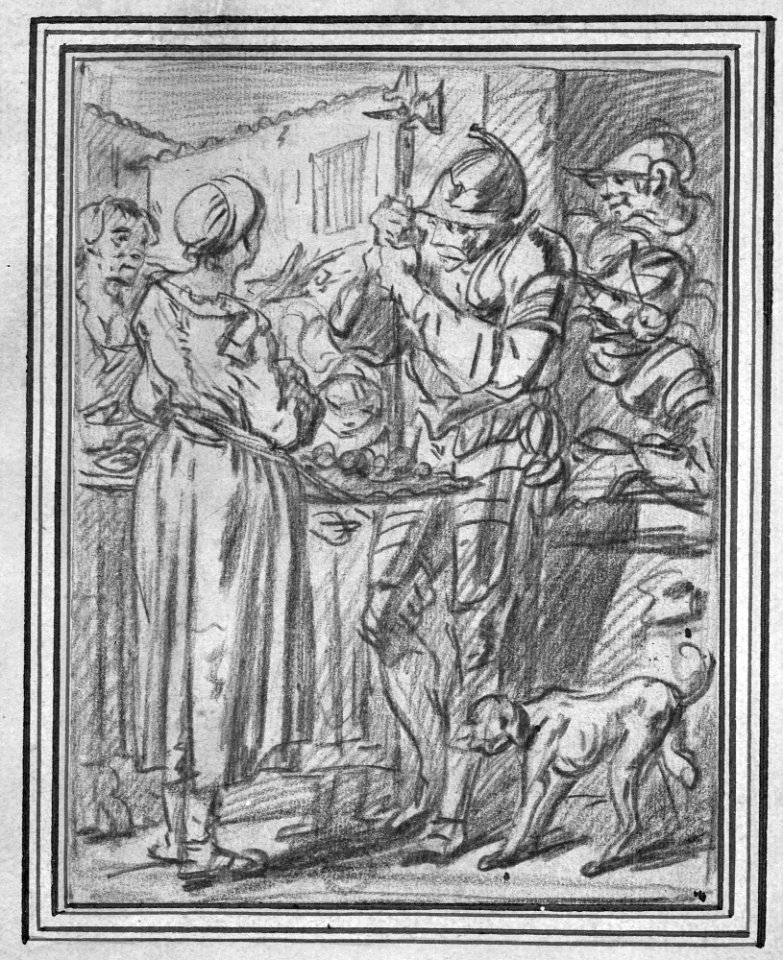Lansquenets Talking with Market Women MET 3043