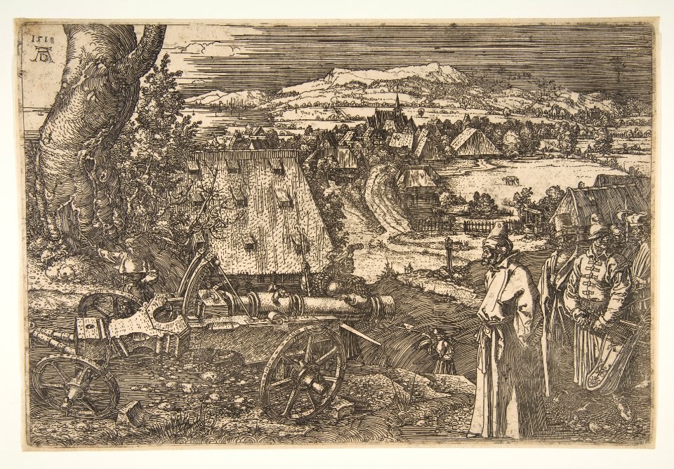 Landscape with a Cannon MET DP815898