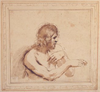 Half-Figure of a Nude Man Facing Right MET 1970.40