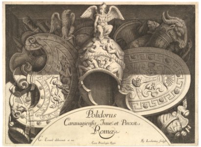 Divers Trophées (Weapon Trophies after the Façade of Palazzo Milesi in Rome) MET DP825700