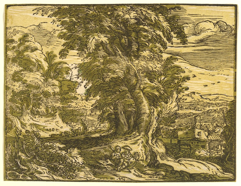 Landscape with Seated Couple MET DP821110