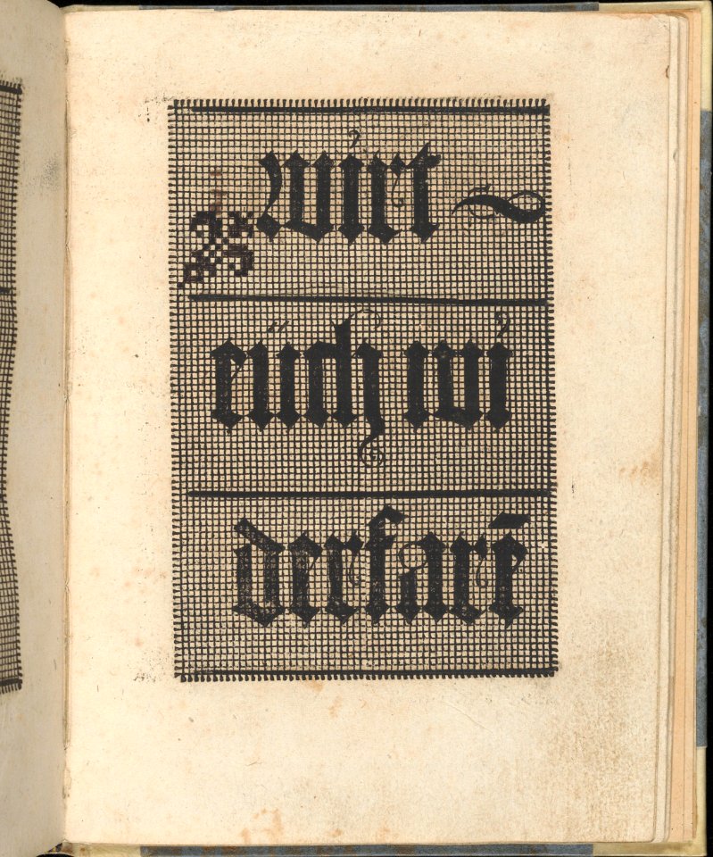 Ein ney Furmbüchlein, Page 5, recto MET DP363259