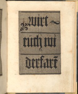Ein ney Furmbüchlein, Page 5, recto MET DP363259