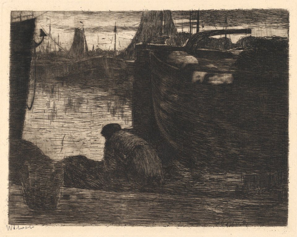 Dock Scene MET DP876323