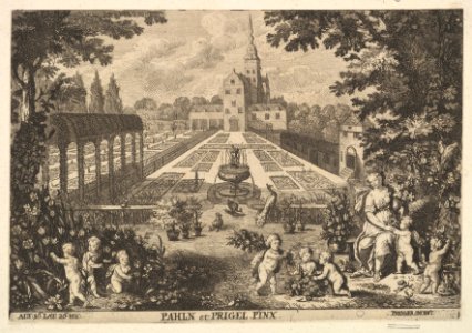 Flora with Putti in a Garden MET DP825986