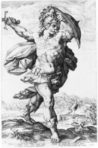 Horatius Cocles, from the series The Roman Heroes MET MM92457