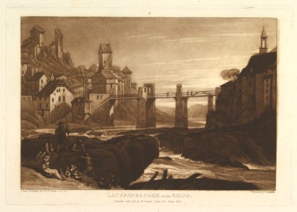Lauffenbourgh on the Rhine (Liber Studiorum, part VI, plate 31) MET DP821410