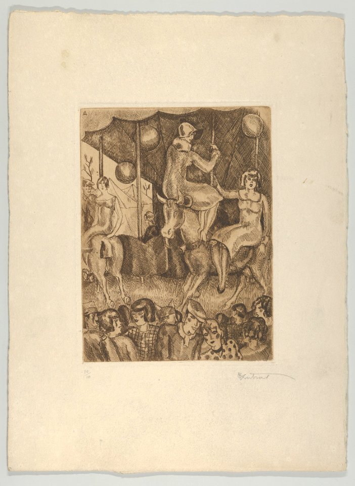 Fair and Circus, scene 1 MET DP842909