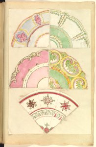 Five Designs for Decorated Plates MET DP828096